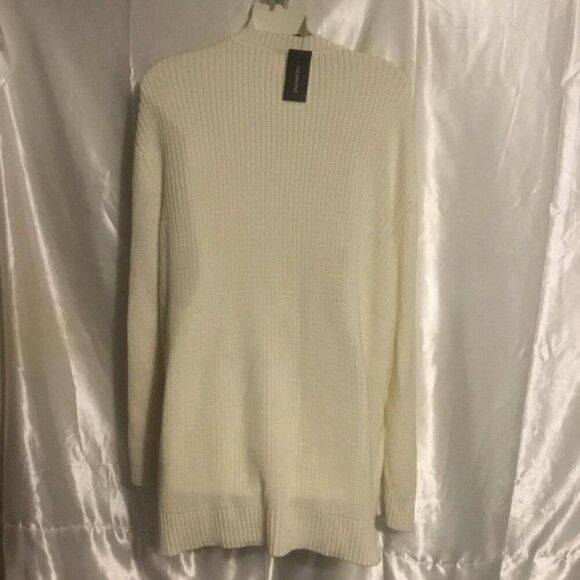 Lane Bryant Cream White  Sequin Plus  Christmas Holiday Crew Neck Sweater 18/20 - Picture 5 of 8